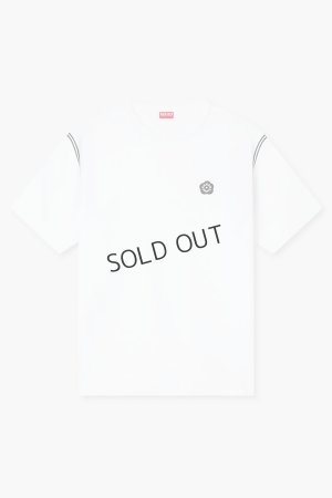 画像1: {SOLD}KENZO ケンゾー Boke Flower 2.0' エンブロイダリー Tシャツ イン コットン{-BFS}
