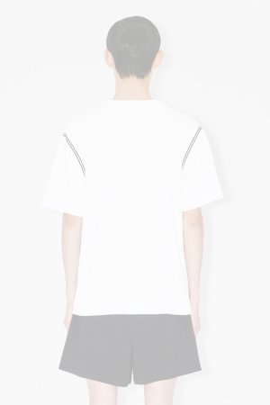画像3:   KENZO ケンゾー Boke Flower 2.0' エンブロイダリー Tシャツ イン コットン {-BFS}  :FG55TS5084SK-01-L 