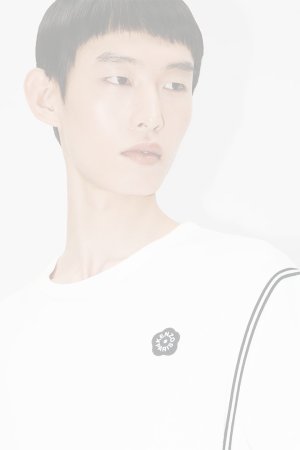 画像5:   KENZO ケンゾー Boke Flower 2.0' エンブロイダリー Tシャツ イン コットン {-BFS}  :FG55TS5084SK-01-L 
