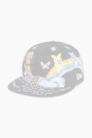 画像1:   KENZO ケンゾー KENZO x New Era' エンブロイダリー キャップ {-BFS}  :FG58AC941F12-99 