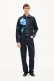 画像4: KENZO ケンゾー KENZO Tulip' スリム プリーツ トラッカー ジャケット イン ジャパニーズ デニム{-BFA} (4)