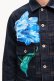 画像5: KENZO ケンゾー KENZO Tulip' スリム プリーツ トラッカー ジャケット イン ジャパニーズ デニム{-BFA} (5)