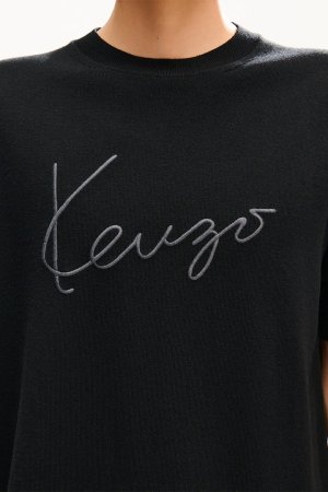 画像5: KENZO ケンゾー KENZO Signature' エンブロイダリー Tシャツ イン メリノ ウール{-BFA}