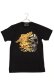 画像1: {SOLD}DOMREBEL ドムレーベル FIRESKULL T-SHIRT ブラックスワロフスキー/カスタムモデル{-AHS} (1)