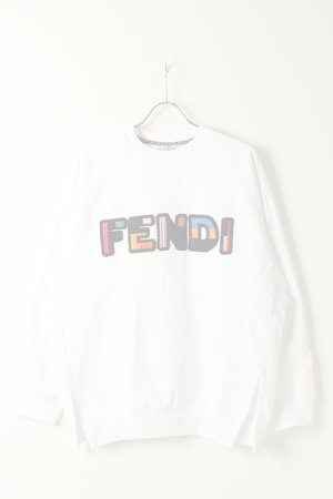 画像1:   FENDI フェンディ FELPA FENDI COLOR JERSEY {FS7034 A8FX F0ZNM-WHITE-BJA}  :FS7034A8FX-WHT-M 