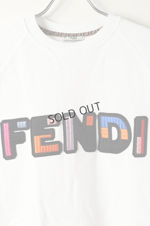 画像2: {SOLD}FENDI フェンディ FELPA FENDI COLOR JERSEY{FS7034 A8FX F0ZNM-WHITE-BJA}