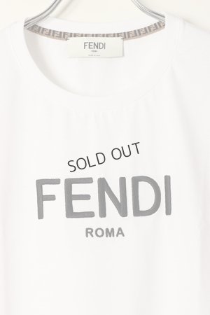 画像2: {SOLD}FENDI フェンディ ホワイトコットン Tシャツ{FS7389ALCAF0ZNM-BBA}