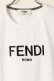 画像2: {SOLD}FENDI フェンディ ホワイトコットン Tシャツ{FS7389ALCAF0ZNM-BBA} (2)