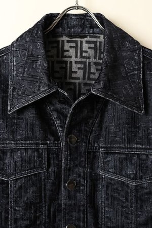画像2: 【 30%OFF セール300,300円→210,210円】 FENDI フェンディ デニム ジャケット {-BCA}