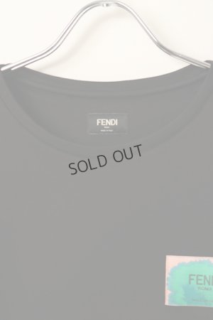 画像2: {SOLD}FENDI フェンディ Black jersey T-shirt{-BDS}