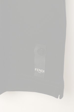 画像5:   FENDI フェンディ Black jersey T-shirt {-BDS}  :FY0894AN1U-F0QA1-XL 