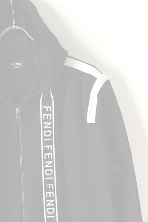 画像3:   FENDI フェンディ ブラックジャージースウェットシャツ {-BJA}  :FY0984A2F2-BLK 