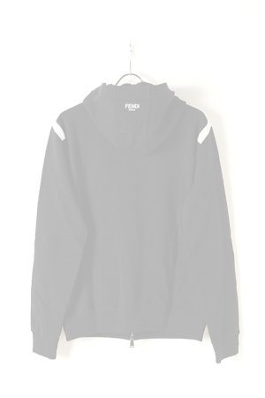 画像4:   FENDI フェンディ ブラックジャージースウェットシャツ {-BJA}  :FY0984A2F2-BLK 