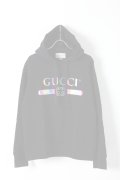   GUCCI グッチ ロゴ コットンスウェットシャツ{-AHA}