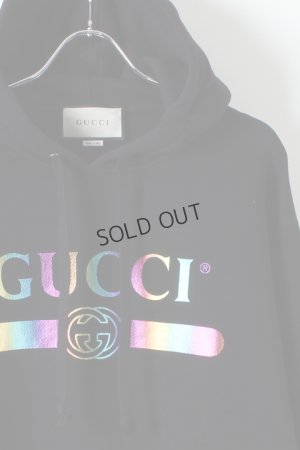 画像3: {SOLD}GUCCI グッチ ロゴ コットンスウェットシャツ{-AHA}