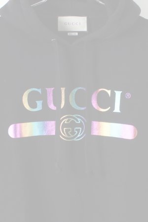画像4:   GUCCI グッチ ロゴ コットンスウェットシャツ{-AHA}