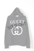 {SOLD}GUCCI グッチ インターロッキングG フーデッドスウェットシャツ{-AHA}