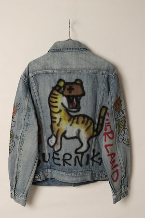 画像4: guernika ゲルニカ Graffiti Paint Denim Jacket{-BDA}{E-}