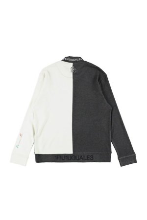 画像2: 【周年記念 10%OFF ｜44,000円→39,600円】 1PIU1UGUALE3 GOLF ウノピゥウノウグァーレトレ ゴルフ 113 ADP GOLF L/S MOCK NECK CRAZY{-BDA}