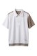 画像1: 1PIU1UGUALE3 GOLF ウノピゥウノウグァーレトレ ゴルフ ADP GOLF HEM TAPE RETRO SPORT POLO{E-}{-BFS} (1)