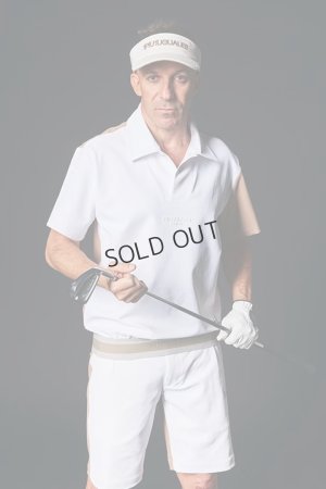 画像4: 1PIU1UGUALE3 GOLF ウノピゥウノウグァーレトレ ゴルフ ADP GOLF HEM TAPE RETRO SPORT POLO{E-}{-BFS}