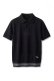 画像1: 1PIU1UGUALE3 GOLF ウノピゥウノウグァーレトレ ゴルフ ADP GOLF HEM TAPE RETRO SPORT POLO{E-}{-BFS} (1)