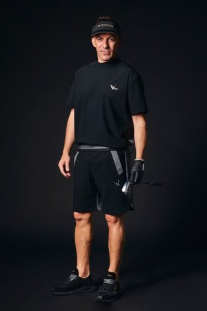 画像4: 1PIU1UGUALE3 GOLF ウノピゥウノウグァーレトレ ゴルフ ADP GOLF HEM TAPE CRAZY MOCK NECK{E-}{-BFS}
