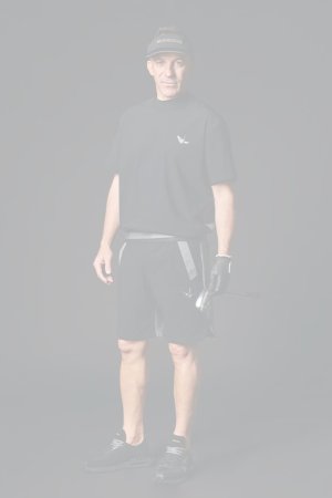 画像4: 1PIU1UGUALE3 GOLF ウノピゥウノウグァーレトレ ゴルフ ADP GOLF HEM TAPE CRAZY MOCK NECK{E-}{-BFS}