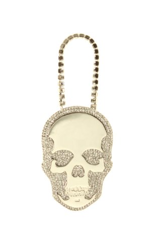 画像1: 【 50%OFF セール｜90,200円→45,100円】 lucien pellat-finet ルシアン ペラフィネ BAG CHARM SKULL{-AGA}