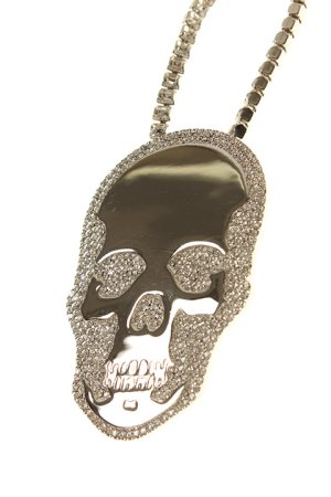 画像3: lucien pellat-finet ルシアン ペラフィネ BAG CHARM SKULL{-AGA}