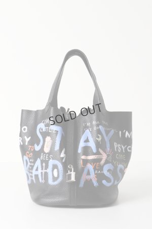 画像1: guernika ゲルニカ Cube Bag / size L / Black{-BES}