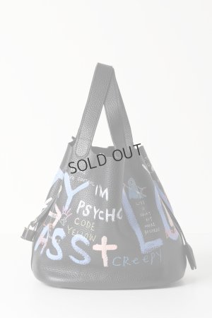 画像2: {SOLD}guernika ゲルニカ Cube Bag / size L / Black{-BES}{E-}