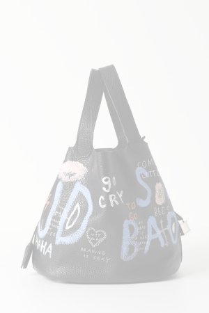 画像4:   guernika ゲルニカ Cube Bag / size L / Black{-BES}{E-}