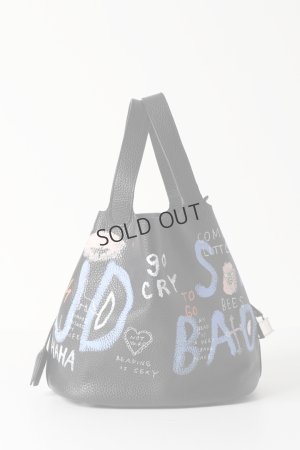 画像4: {SOLD}guernika ゲルニカ Cube Bag / size L / Black{-BES}{E-}