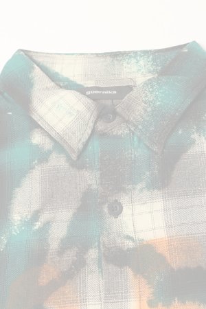 画像2:  {SOLD} guernika ゲルニカ Jesus Check Shirt{-BDA}{E-}