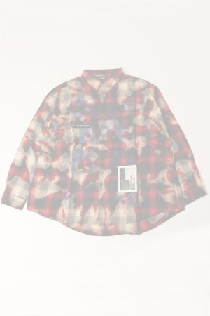 画像1:   guernika ゲルニカ Jesus Check Shirt{-BDA}{E-}