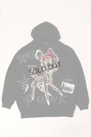 画像1: {SOLD}guernika ゲルニカ Paint Hoodie{-BDA}