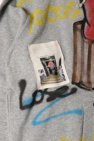 画像4: guernika ゲルニカ Paint Hoodie{-BDA}{E-}