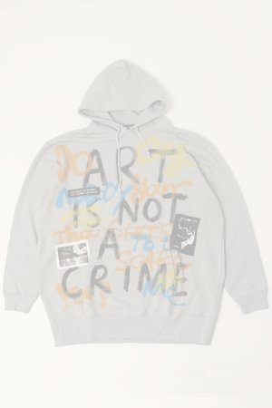 画像1:   guernika ゲルニカ Paint Hoodie{-BDA}{E-}