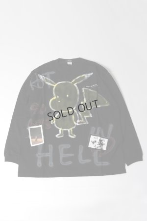 画像1: {SOLD}guernika ゲルニカ Paint Longsleeve T{-BES}