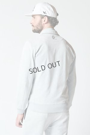 画像2: {SOLD}1PIU1UGUALE3 GOLF ウノピゥウノウグァーレトレ ゴルフ JERSEY JACKET DIAGONAL LOGO{GRB075-POE403-10/95-BCS}