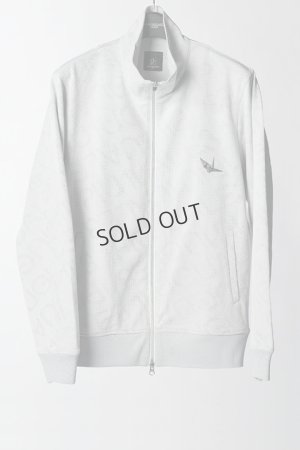 画像5: {SOLD}1PIU1UGUALE3 GOLF ウノピゥウノウグァーレトレ ゴルフ JERSEY JACKET DIAGONAL LOGO{GRB075-POE403-10/95-BCS}