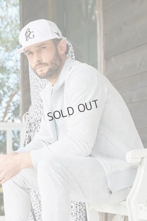 画像8: {SOLD}1PIU1UGUALE3 GOLF ウノピゥウノウグァーレトレ ゴルフ JERSEY JACKET DIAGONAL LOGO{GRB075-POE403-10/95-BCS}