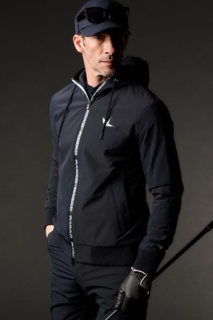 画像1: 1PIU1UGUALE3 GOLF ウノピゥウノウグァーレトレ ゴルフ CRAZY ZIP PARKER{-BEA}