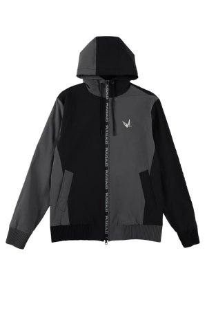 画像1: 1PIU1UGUALE3 GOLF ウノピゥウノウグァーレトレ ゴルフ CRAZY ZIP PARKER{-BEA}