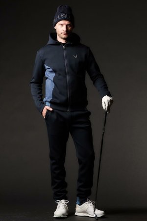 画像3: 1PIU1UGUALE3 GOLF ウノピゥウノウグァーレトレ ゴルフ RIB LOGO PARKER{-BEA}