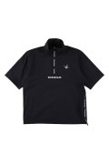1PIU1UGUALE3 GOLF ウノピゥウノウグァーレトレ ゴルフ WP S/S HALF ZIP{-BFS}