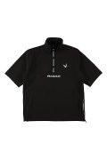 1PIU1UGUALE3 GOLF ウノピゥウノウグァーレトレ ゴルフ WP S/S HALF ZIP{-BFS}