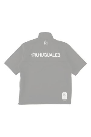 画像2:   1PIU1UGUALE3 GOLF ウノピゥウノウグァーレトレ ゴルフ WP S/S HALF ZIP{-BFS}