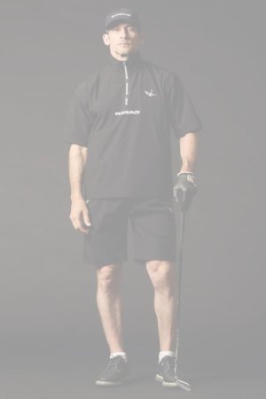 画像5:   1PIU1UGUALE3 GOLF ウノピゥウノウグァーレトレ ゴルフ WP S/S HALF ZIP{-BFS}